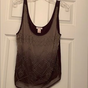 Sundance Beaded Tank Top